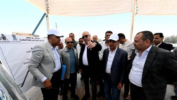 وزير الإسكان ومحافظ الإسكندرية يتفقدان مشروع الطريق الدائري الجديد