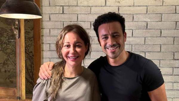 منة شلبي وأحمد داوود