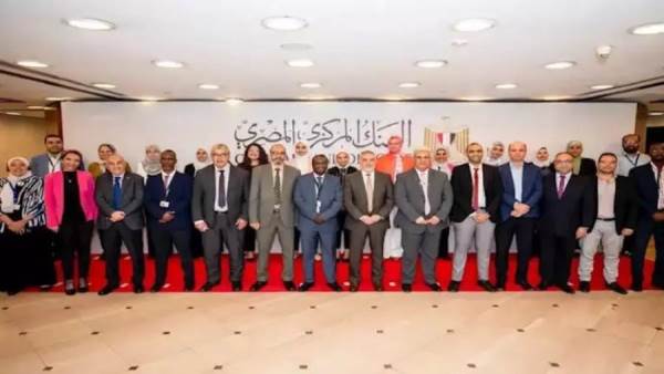 جانب من التدريب الذي نفذه المركزي المصري لكوادر نظيره الجيبوتي