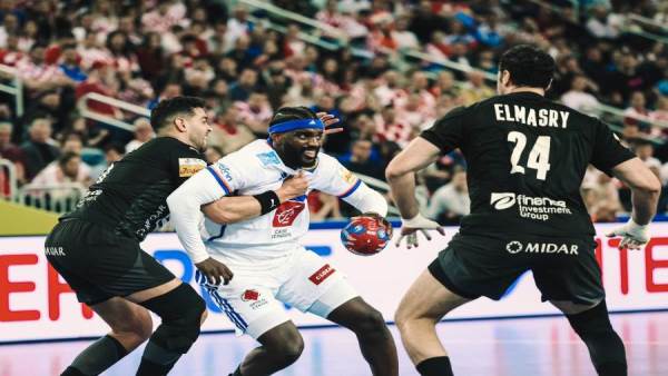 منتخب مصر لكرة اليد أمام فرنسا