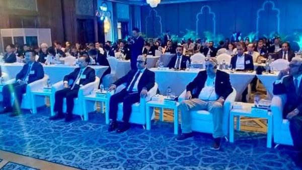 جانب من مؤتمر التعاون الاقتصادي والتجاري بين جيانغسو ومصر بالقاهرة