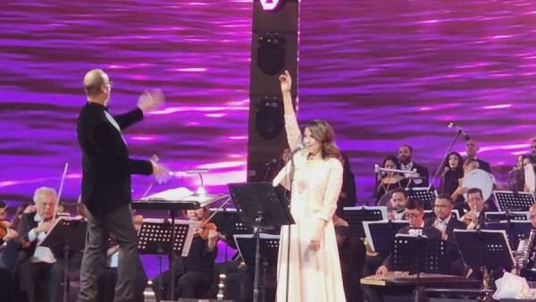 حفل ماجدة الرومي بالأوبرا المصرية