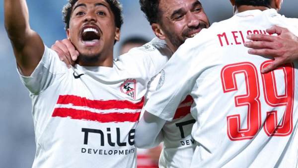 فرحة لاعبي الزمالك