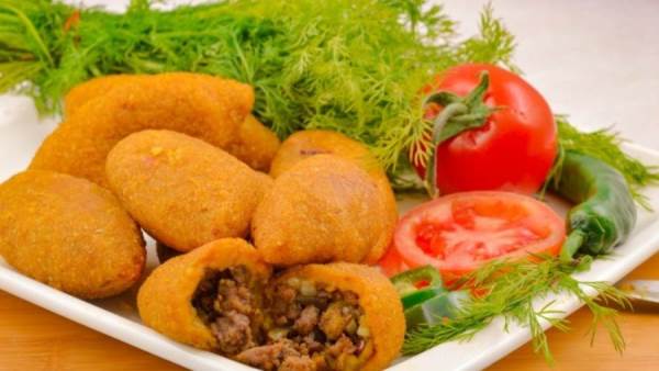 كبة البطاطس باللحم المفروم