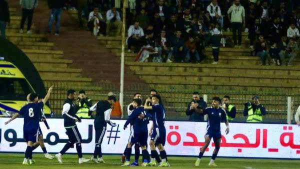 فرحة لاعبي إنبي