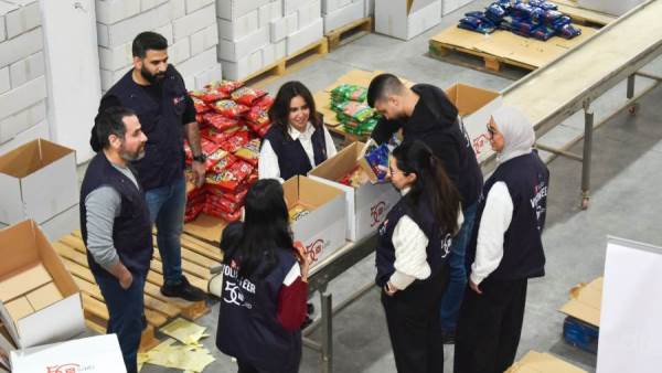 بنك saib يوزع كراتين رمضان بالتعاون مع جمعية الأورمان