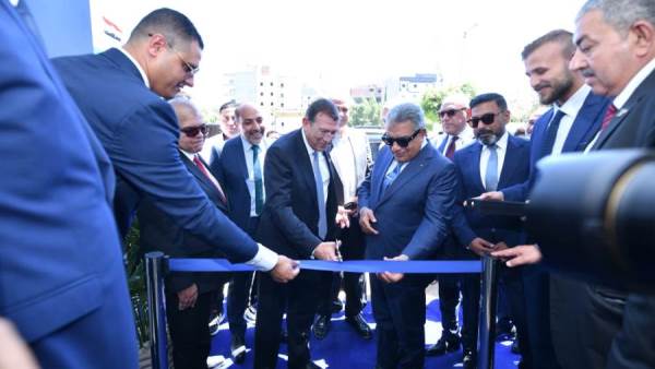 جانب من افتتاح فرع QNB في الدقهلية