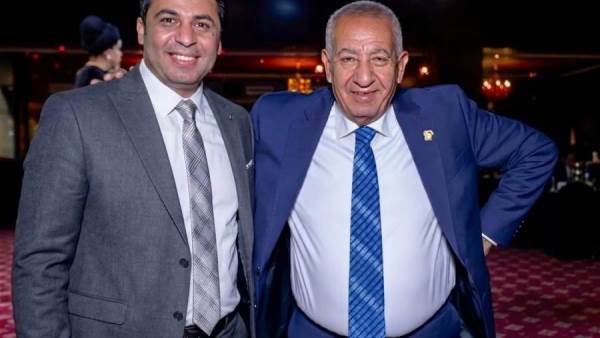 إبراهيم مدكور مع كامل أبو علي